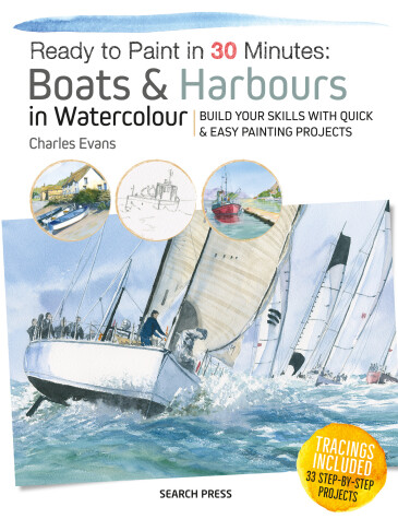 Book cover for Boats & Harbours in Watercolour