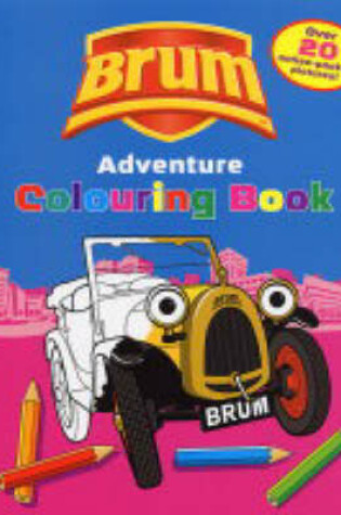 Cover of Brum Adventure Colouring Book