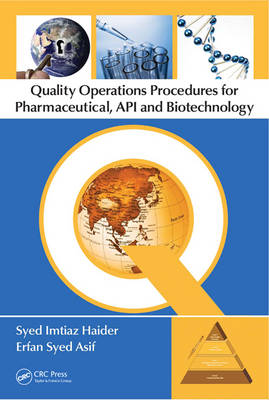 Book cover for Quality Operations Procedures for Pharmaceutical, API, and Biotechnology