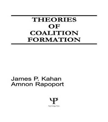 Book cover for Theories of Coalition Formation