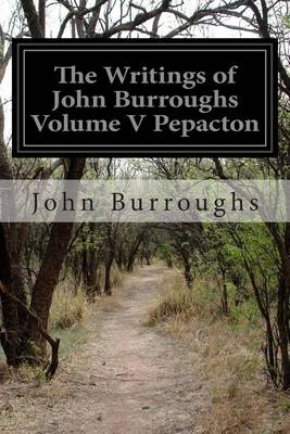 Book cover for The Writings of John Burroughs Volume V Pepacton