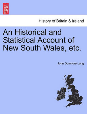 Book cover for An Historical and Statistical Account of New South Wales, Etc.