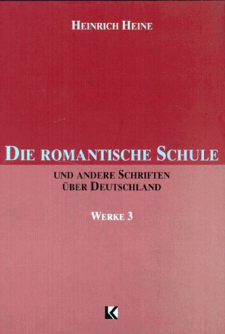 Book cover for Heine: Die Romantische Schule