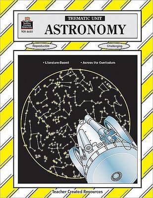 Book cover for Astronomy Thematic Unit