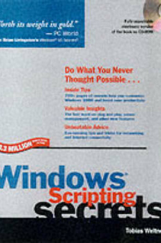 Cover of Windows Scripting Secrets