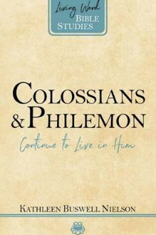 Cover of Colossians and Philemon