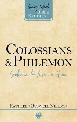 Book cover for Colossians and Philemon