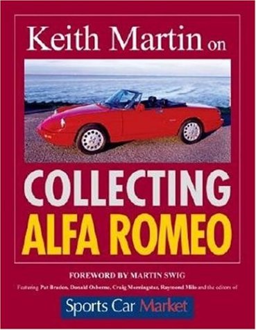 Book cover for Keith Martin on Collecting Alfa-Romeo