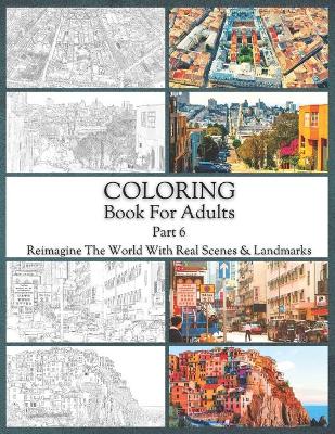 Book cover for Coloring Book For Adults Part 6
