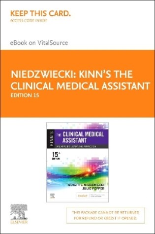 Cover of Kinn's the Clinical Medical Assistant - Elsevier eBook on Vitalsource (Retail Access Card)