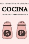 Book cover for Libro de pintar para ninos de 4-5 anos. (Cocina)