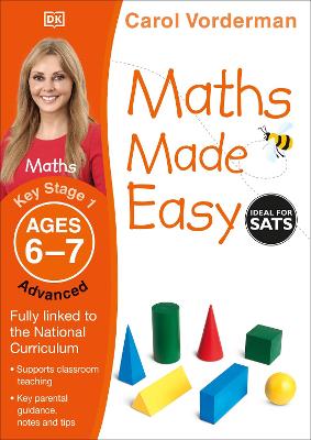 Book cover for Maths Made Easy: Advanced, Ages 6-7 (Key Stage 1)