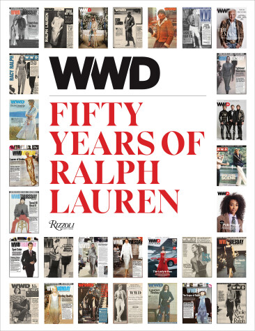 Book cover for WWD Fifty Years of Ralph Lauren