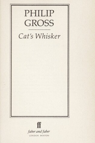 Cover of Cat's Whisker