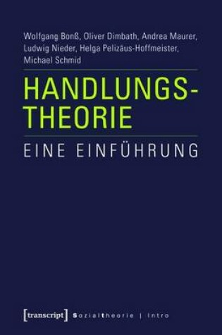 Cover of Handlungstheorie: Eine Einfuhrung