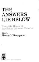 Book cover for The Answers Lie Below