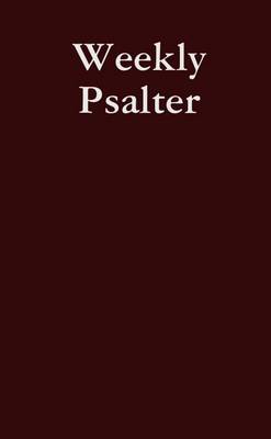 Book cover for Weekly Psalter