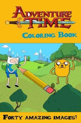 Cover of Adventure Time Coloring Book