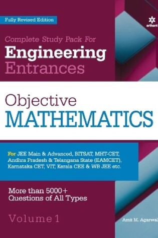 Cover of Objective Mathematics Vol 1 For Engineering Entrances 2022