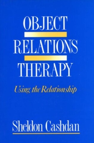 Cover of Object Relations Therapy