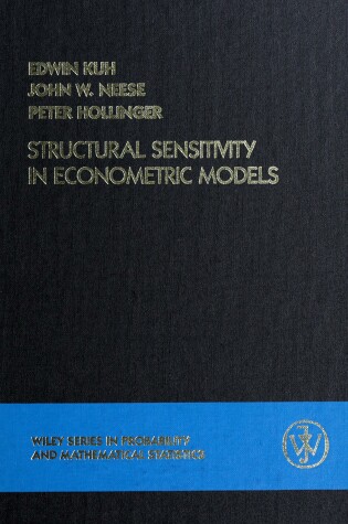 Cover of Structural Sensitivity in Econometric Models