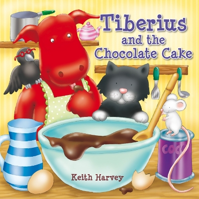 Book cover for Tiberius and the Chocolate Cake