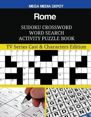 Cover of Rome Sudoku Crossword Word Search Activity Puzzle Book