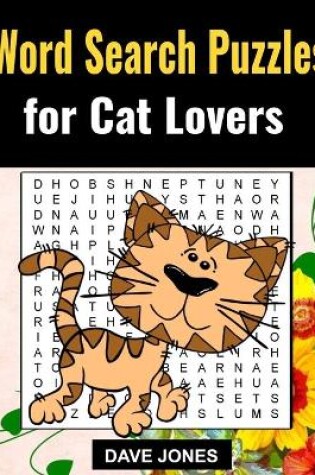 Cover of Word Search Puzzles for Cat Lovers