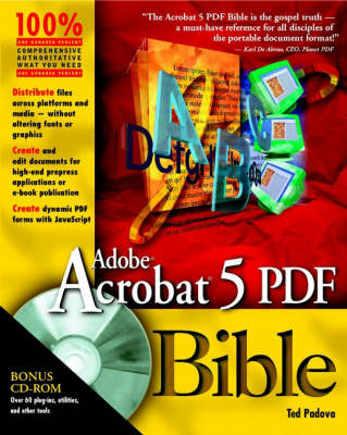 Cover of Adobe Acrobat 5 PDF Bible