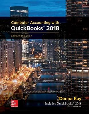 Book cover for MP Computer Accounting with QuickBooks 2018