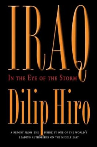 Cover of Iraq in the Eye of the Storm