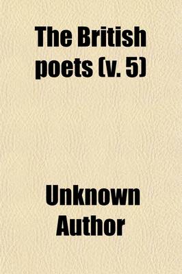 Book cover for The British Poets (Volume 5)