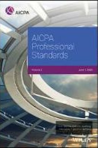 Cover of AICPA Professional Standards, 2020, Volumes 1 – 3