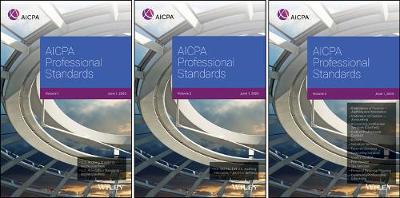 Book cover for AICPA Professional Standards, 2020, Volumes 1 – 3