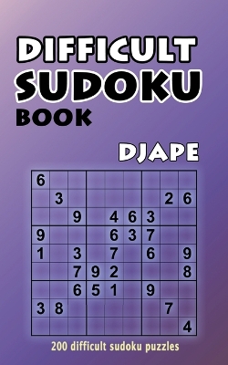 Book cover for Difficult Sudoku Book