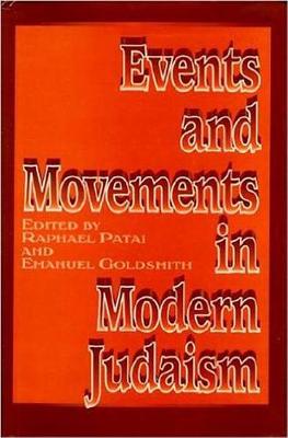 Book cover for Events and Movements in Modern Judaism