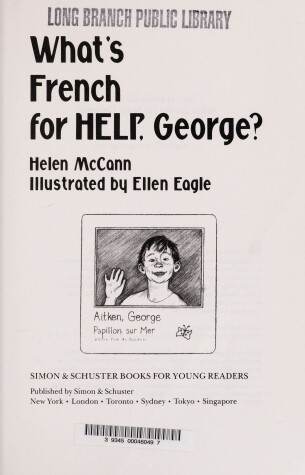 Book cover for What's French for Help, George?