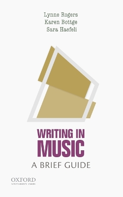 Book cover for Writing in Music