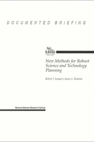 Cover of New Methods for Robust Science and Technology Planning