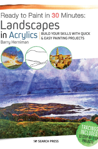 Cover of Landscapes in Acrylics