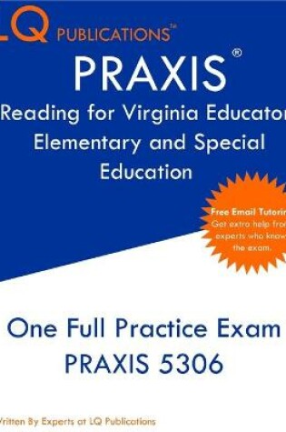 Cover of PRAXIS Reading for Virginia Educators Elementary and Special Education