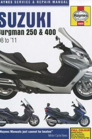 Cover of Suzuki AN250 & 400 Burgman Service and Repair Manual