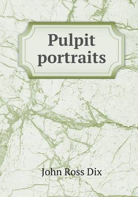 Book cover for Pulpit portraits