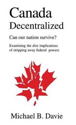 Book cover for Canada Decentralized