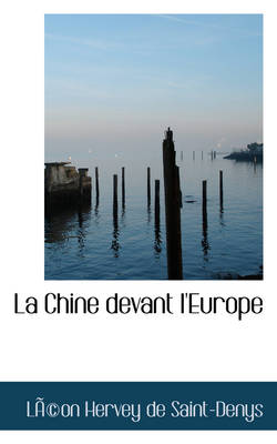 Book cover for La Chine Devant L'Europe