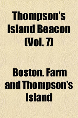 Book cover for Thompson's Island Beacon (Vol. 7)