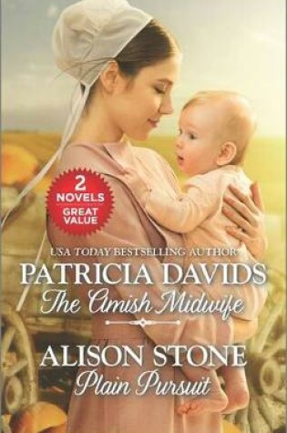 Cover of The Amish Midwife and Plain Pursuit