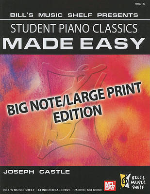 Book cover for Student Piano Classics Made Easy