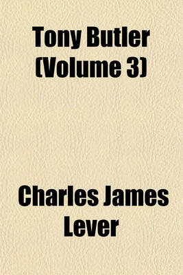 Book cover for Tony Butler (Volume 3)