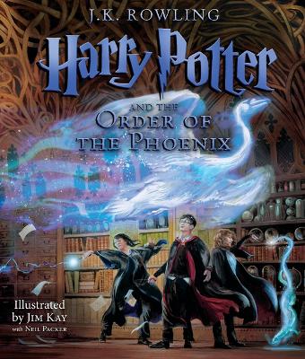 Book cover for Harry Potter and the Order of the Phoenix: The Illustrated Edition
